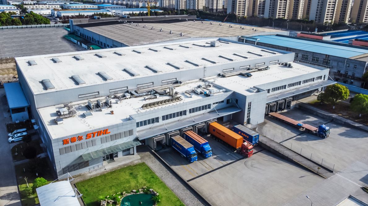 鳥から見た会社づくり、太倉のSTIHL